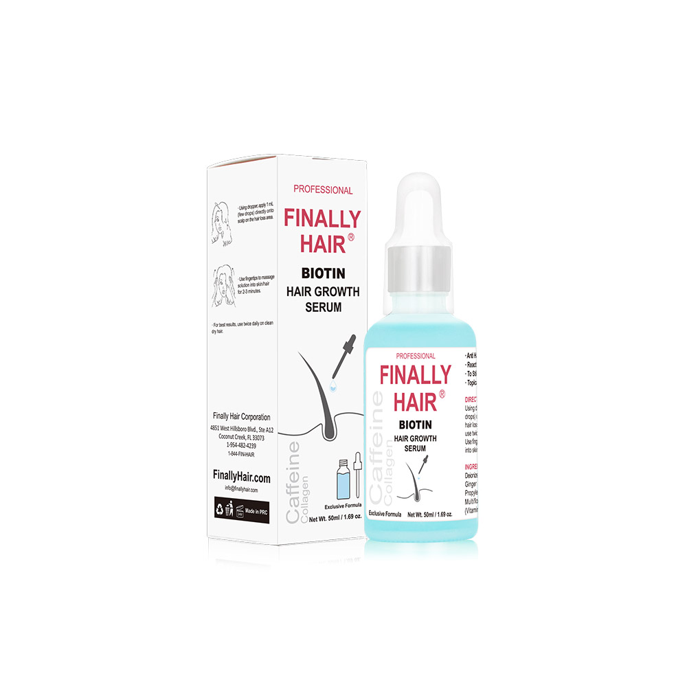 NEW! Biotin + Collagen + Caffeine Hair Growth Serum for Women