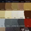 finally hair professional color chart made up of the actual hair fibers. The color swatches are from actual pictures of the actual fibers taken by a professional photographer and color matched. It shows the 23 colors of hair fibers available from Finally Hair in refill bags or shaker bottles.
