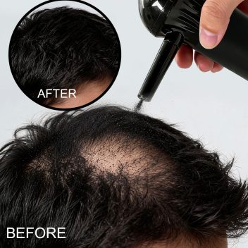 hair fiber sprayer before and after rechargeable sprayer results