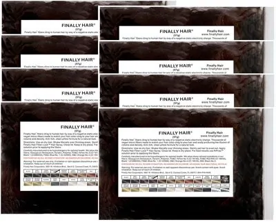 Hair Fibers Refill Bag - 456 Gram 1 Pounder Hair Loss Solution For Men & Women - Instant Hair Loss Cure - Covers Up Hair Loss 16 Refill Bag - 456 Gram 1 Pounder Hair Loss Solution