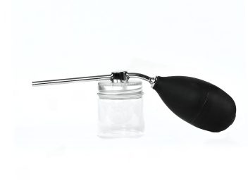 Easy One Handed Atomizer Spray Pump Applicator to spray fibers with precision