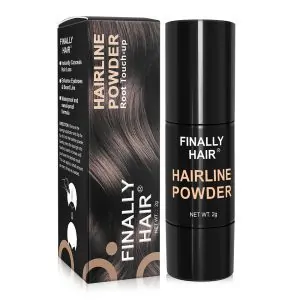 Pocket Hairline Powder Root Touch Up, Gray Away, Fills in Beard