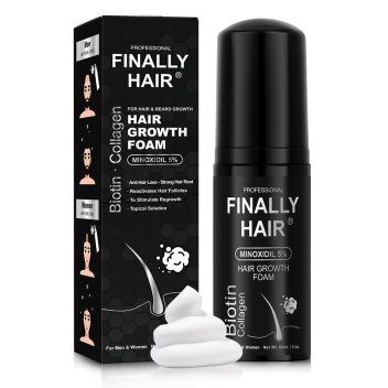 NEW! 5% Minoxidil Biotin + Collagen Unisex Hair Growth FOAM